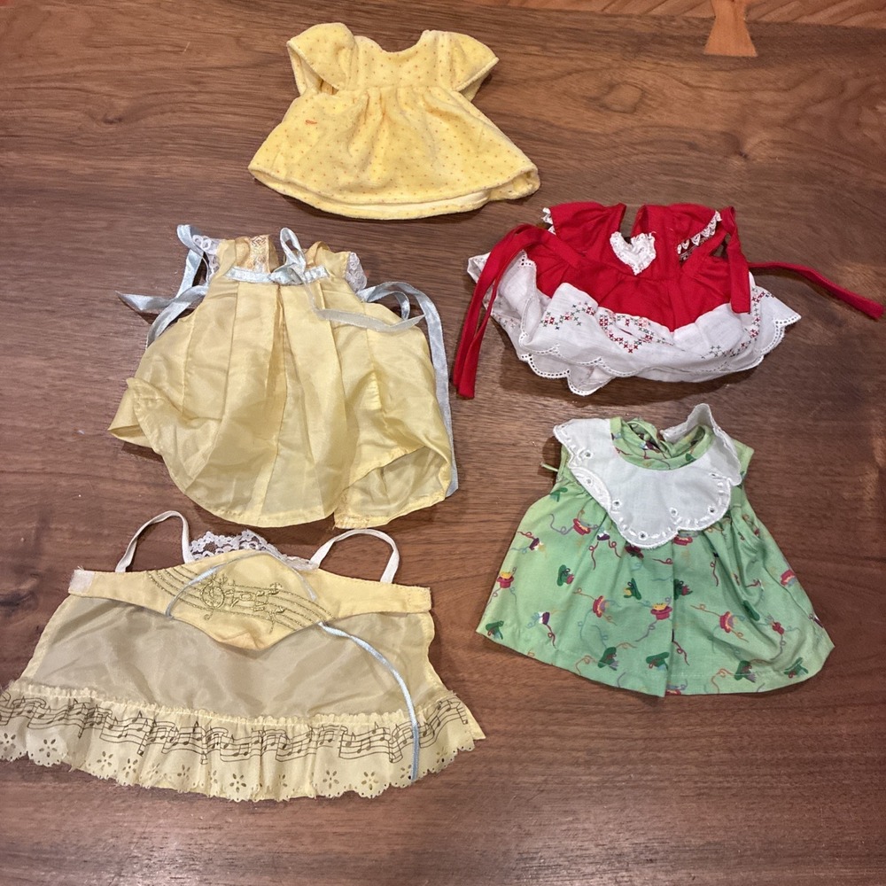 Lot of 5 Muffy Vanderbear Collection Dresses